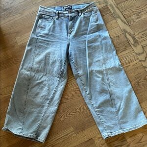 DKNY Light Blue Wide Leg Jeans
